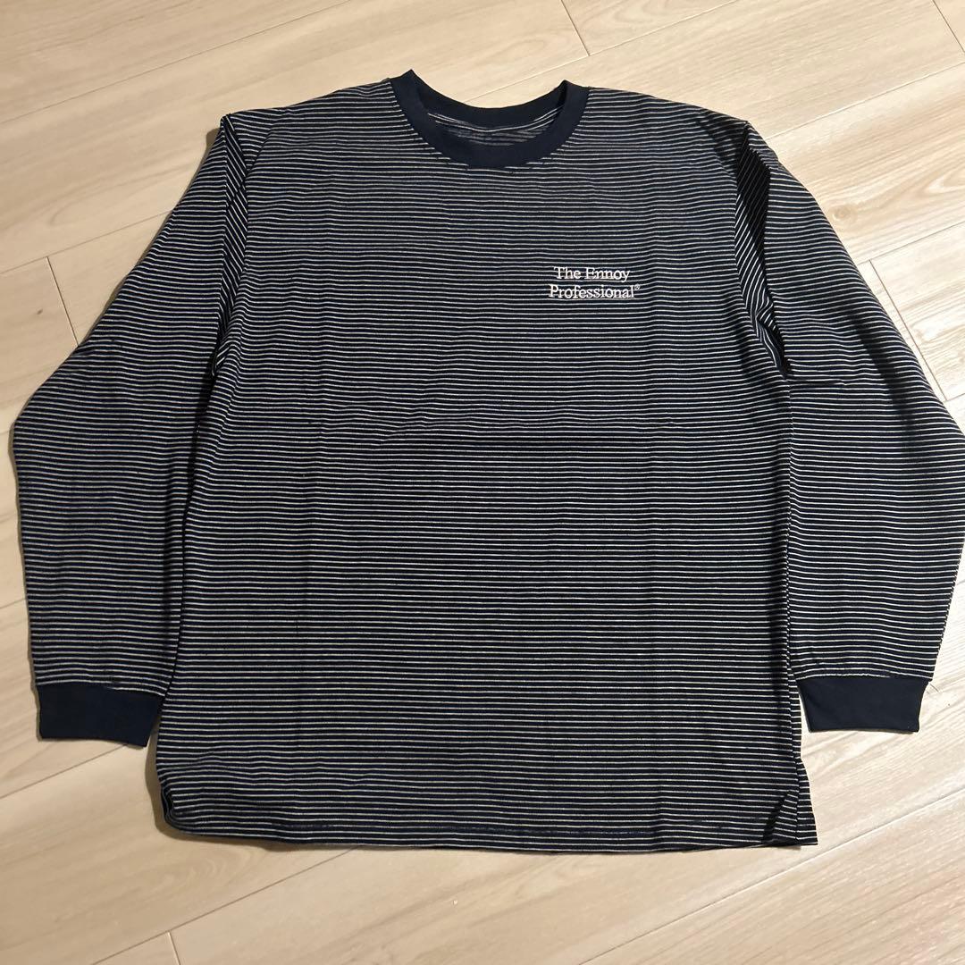 The Ennoy Professional エンノイ ロンt ボーダー 長袖
