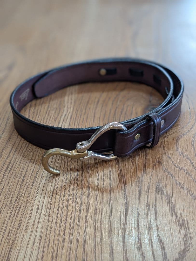 TORY LEATHER レザー ベルト 34