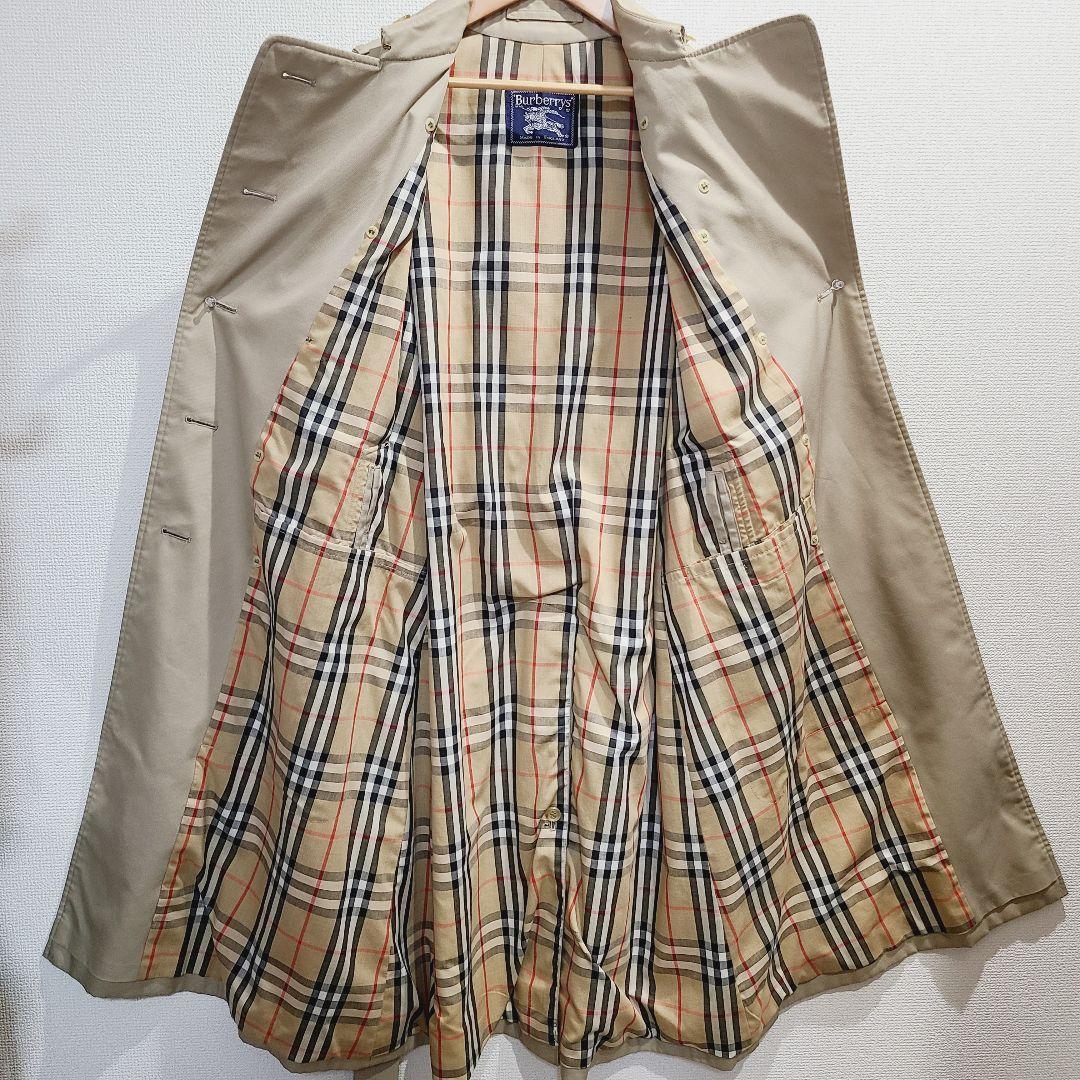 【美品】バーバリー　トレンチコート　ノヴァチェック　ベルト　ロング丈