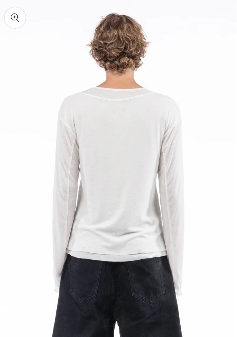 トップス No Faith Studios 24ss COTTON LONGSLEEVE