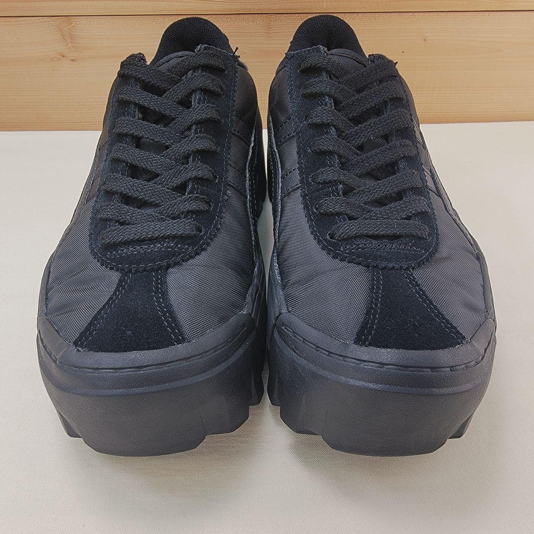 オニツカタイガー デレゲーション チャンク ブラック 24.5cm