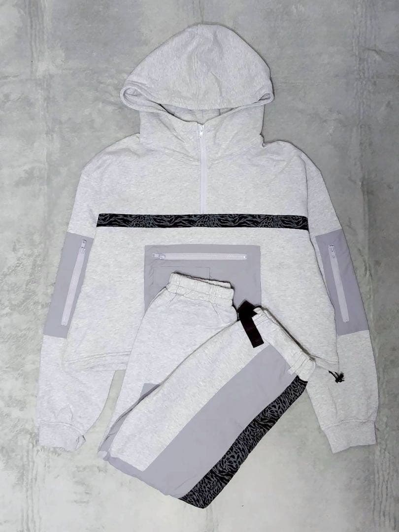 X-girl エックスガール パーカー スウェット パンツ セットアップ