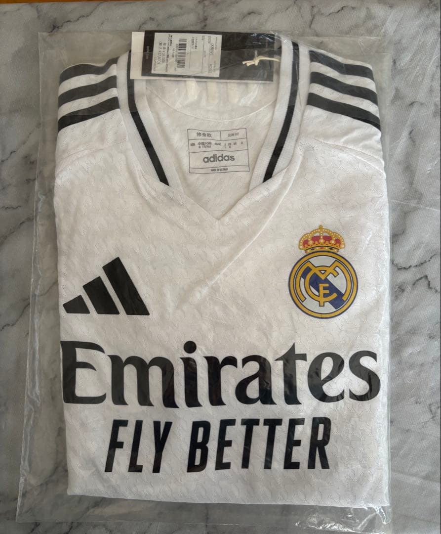 レアルマドリード　24-25 ユニフォーム　【正規品】　 オーセンティック半袖
