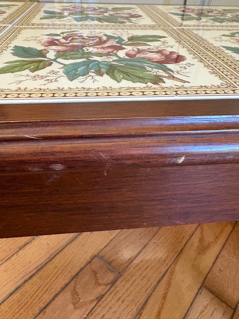 TILECRAFTS社製 英国 ヴィンテージタイル ティーテーブル ビクトリアン