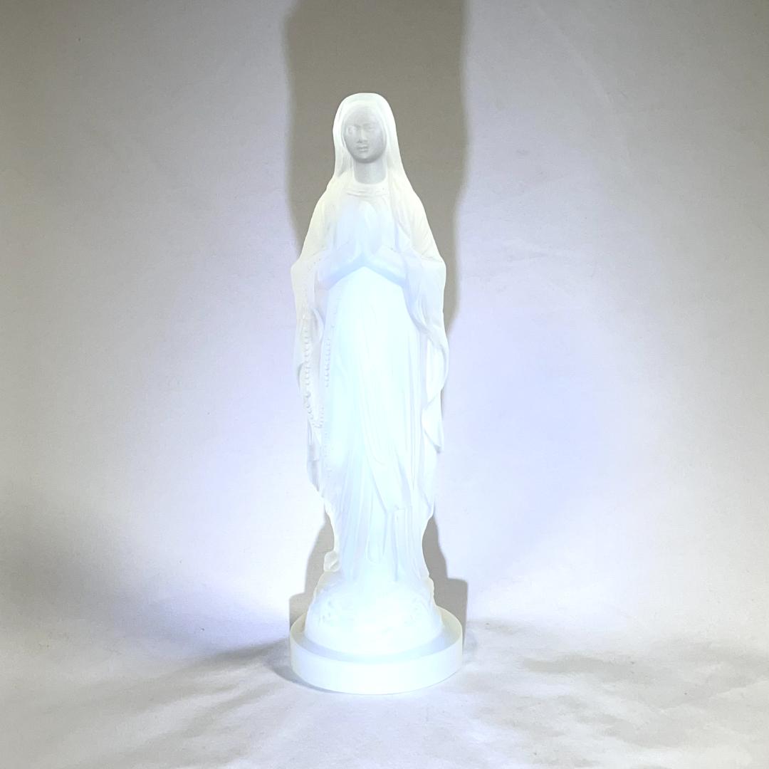 エトラン フランス「ルルドの聖母マリア像」 オパールセント