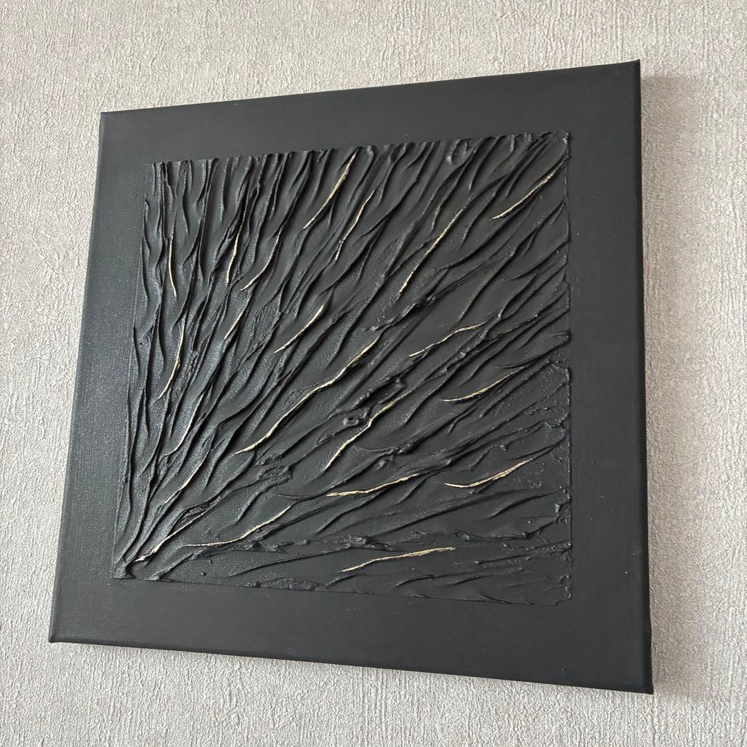 現代アート　30×30㎝　モダン　絵画　抽象画　アートパネル　インテリア