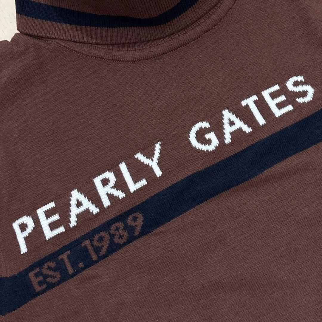 パーリーゲイツ☆新品 ソフトタッチハイネックニット プルオーバー