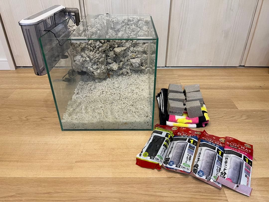 30cmキューブ水槽 オールインワンセット