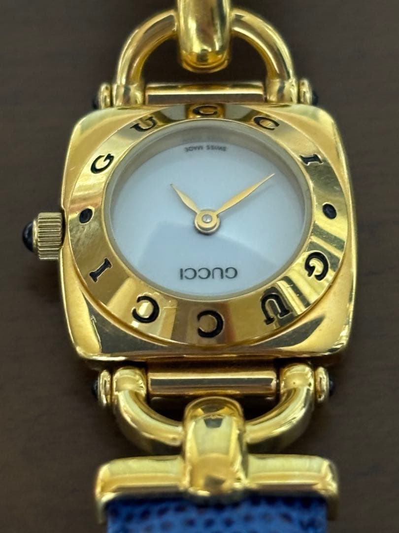 GUCCI グッチ ホースビット 6300L クォーツ レディース腕時計