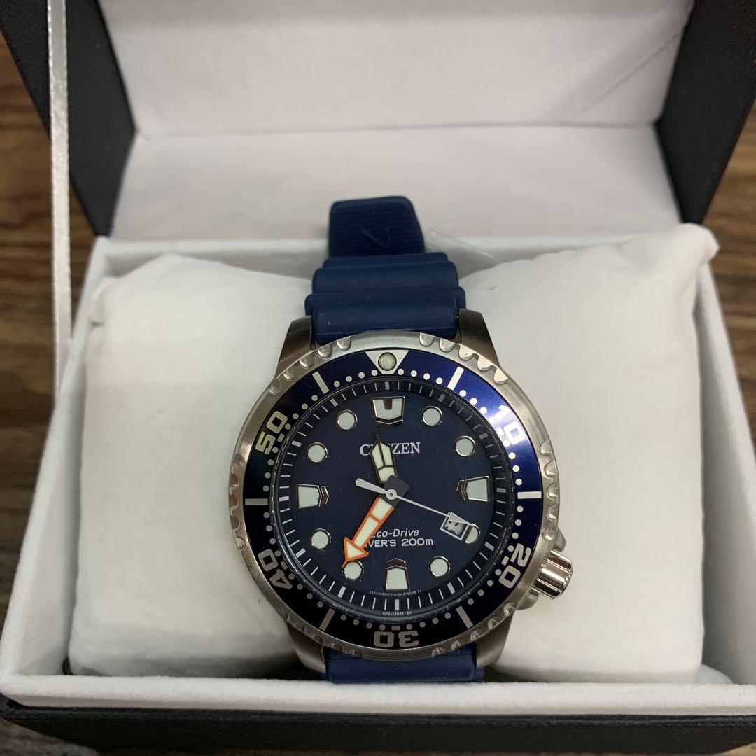 中古　CITIZEN プロマスター エコドライブ マリンダイバー
