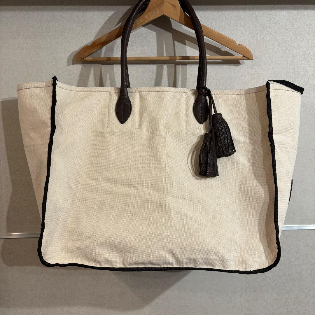 D*a様 ACATE アカーテ レザー×キャンバス トートバッグ