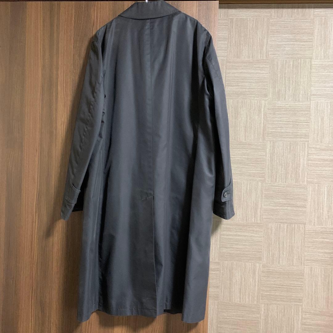 ポールスチュアート　メンズ　ステンカラーコート　ライナー取外し付き　ブラックLL