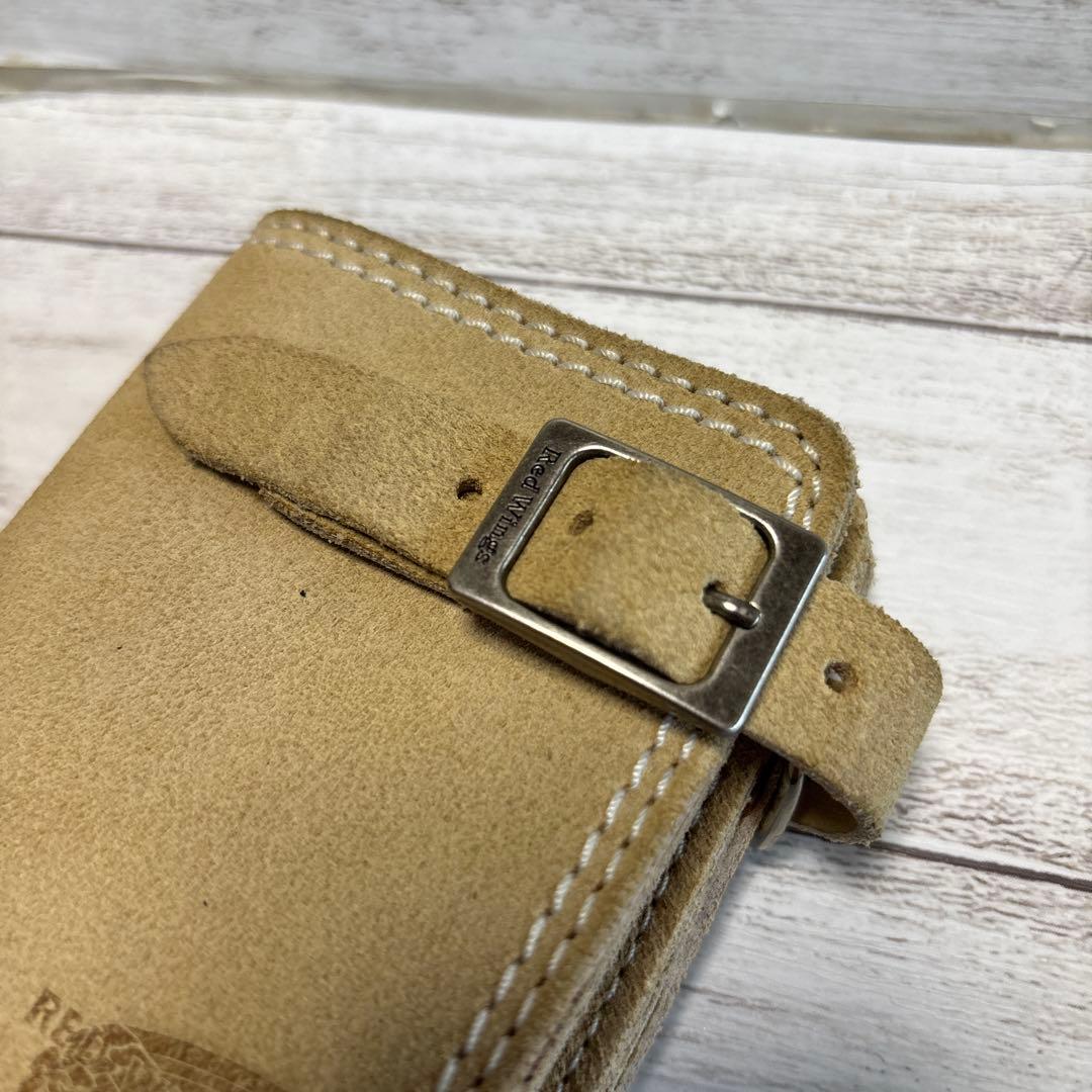レッドウイング　二つ折り財布　廃盤美品　ベージュ