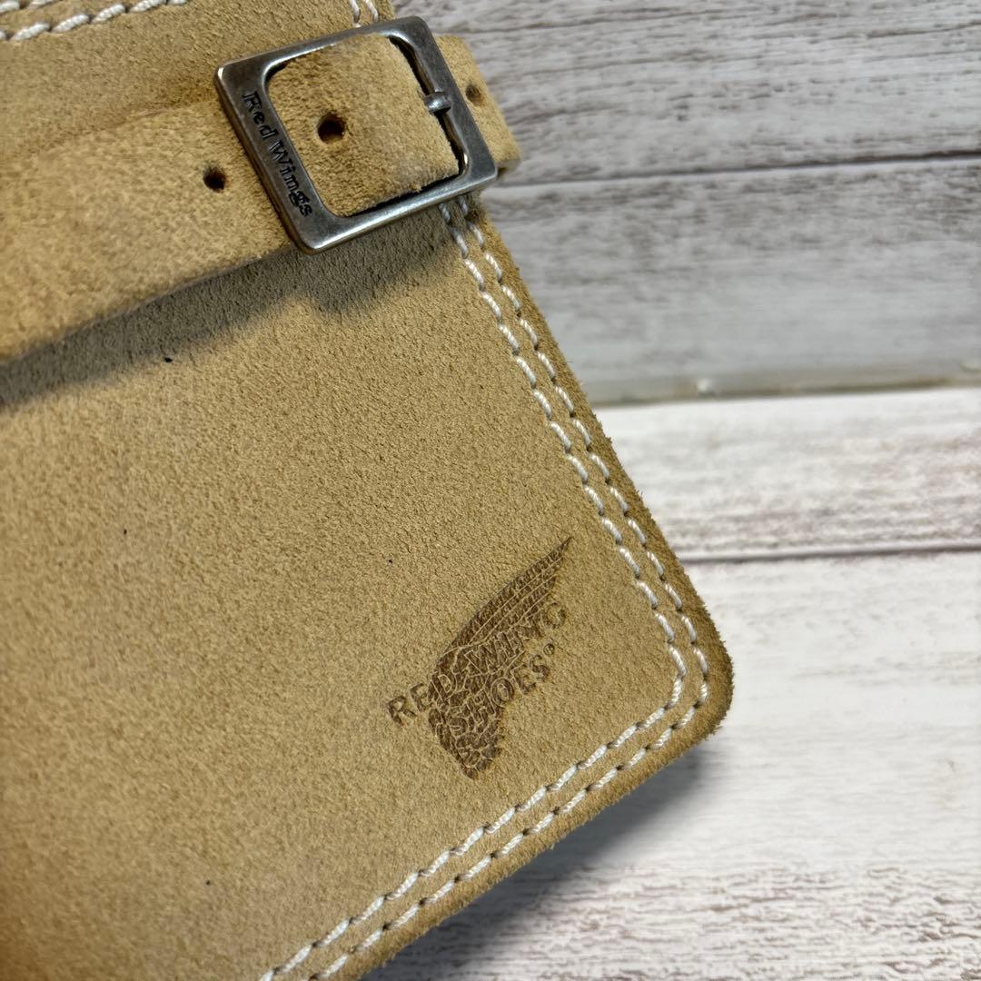 レッドウイング　二つ折り財布　廃盤美品　ベージュ