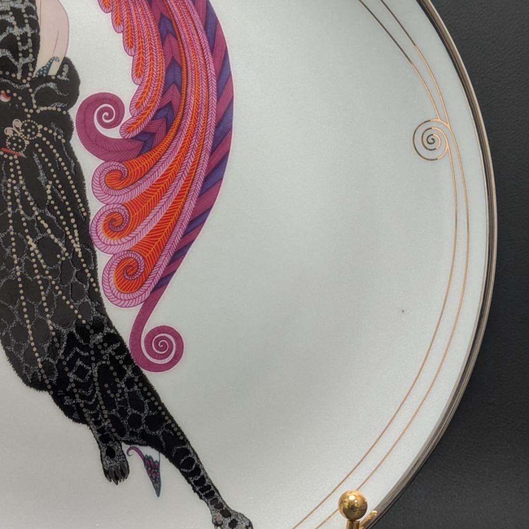 Erté エルテ 美女と野獣 プレート フランクリンミント 限定品 アールデコ