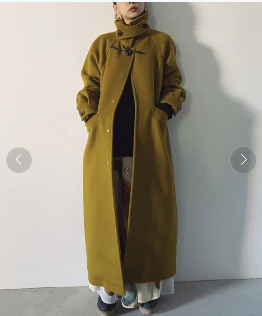 Ameri　2WAY COLLAR DUFFLE COAT