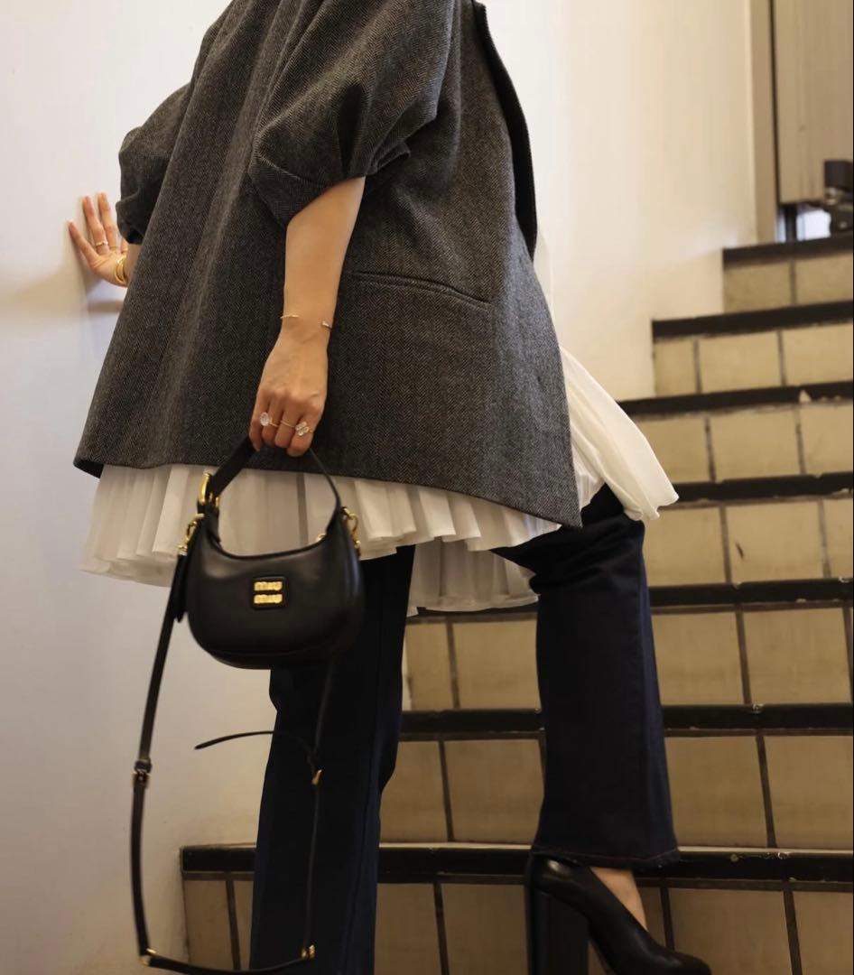 ワンピース Deuxieme Classe MARILYNMOON TIERED DRESS