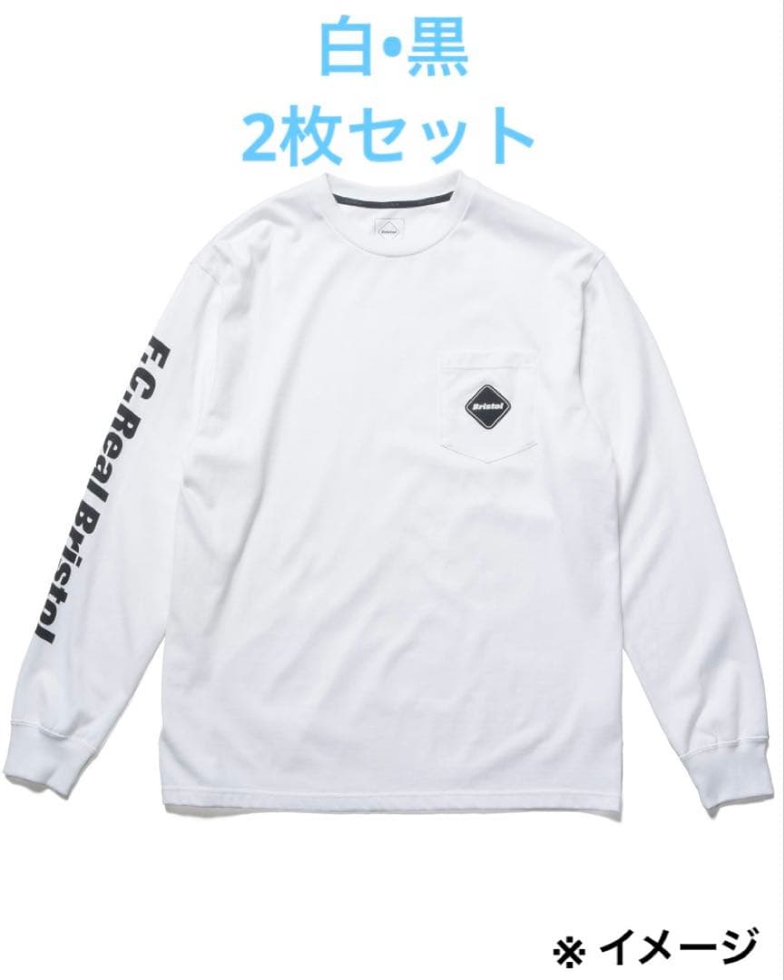 m*m様 FCRB AUTHENTIC L/S TEAM POCKET TEE