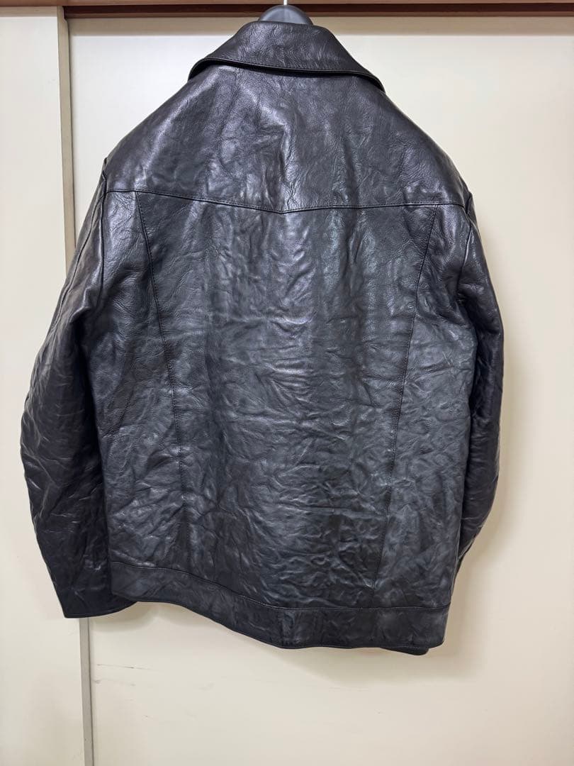 バックラッシュ イタリーショルダー CRETA シワ加工 ダブルライダース