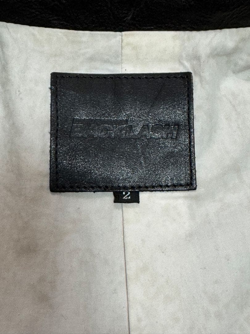 バックラッシュ イタリーショルダー CRETA シワ加工 ダブルライダース