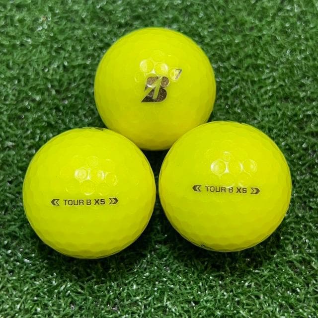 【S165】 ブリヂストンTOURBXS 黄 24年 ロストボール 24球