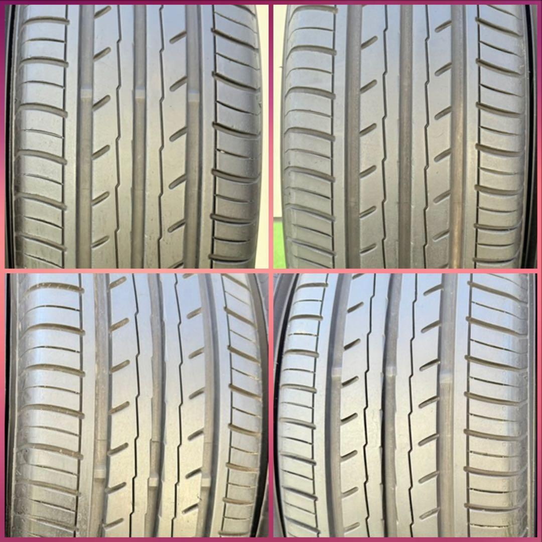 ヨコハマ ブルーアース es32．215/60R16.24年製．深山　4本セット