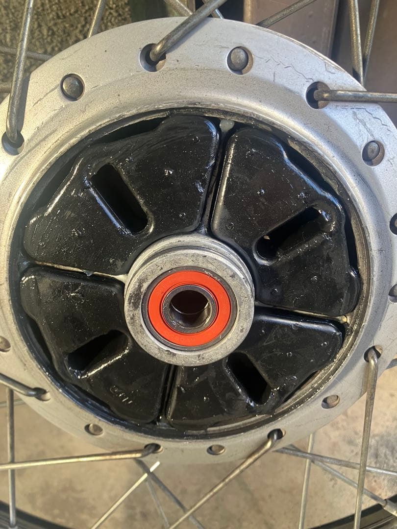 C50 AA01 プレスカブ　DUNLOP D502  & ホイール