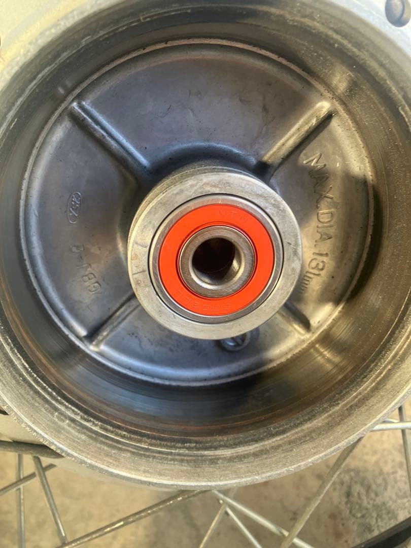 C50 AA01 プレスカブ　DUNLOP D502  & ホイール