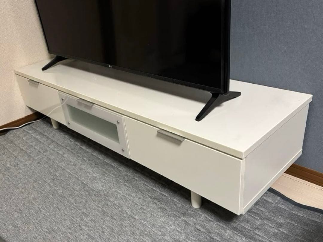 ニトリ　ローボードエトナ　白