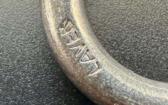 LAVER 11MM CURB CHAIN T BAR ブレスレット TAXCO