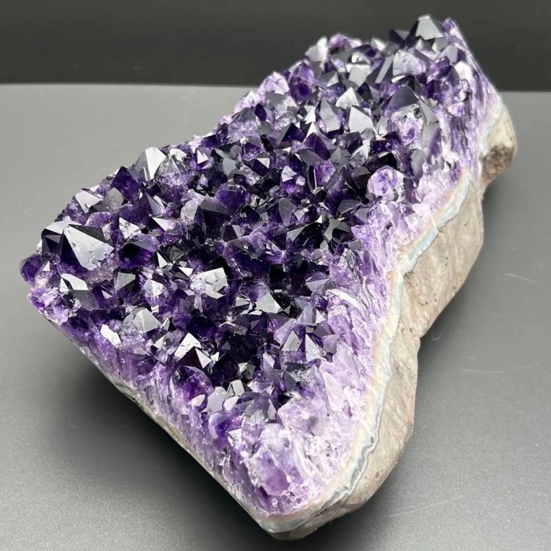 ☆究極クオリティ 超絶神々しい輝き☆最高級 ウルグアイ産 アメジストクラスター