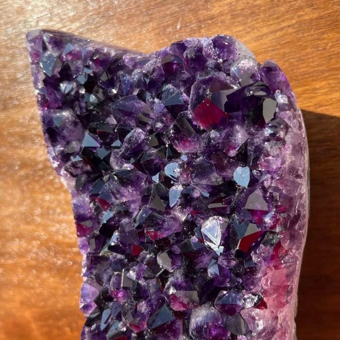 ☆究極クオリティ 超絶神々しい輝き☆最高級 ウルグアイ産 アメジストクラスター