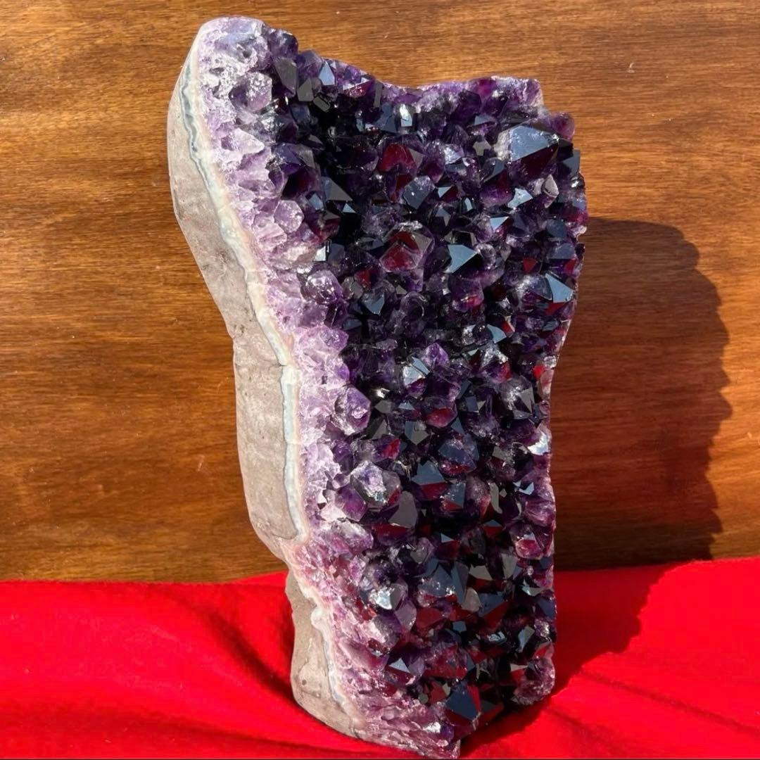 ☆究極クオリティ 超絶神々しい輝き☆最高級 ウルグアイ産 アメジストクラスター