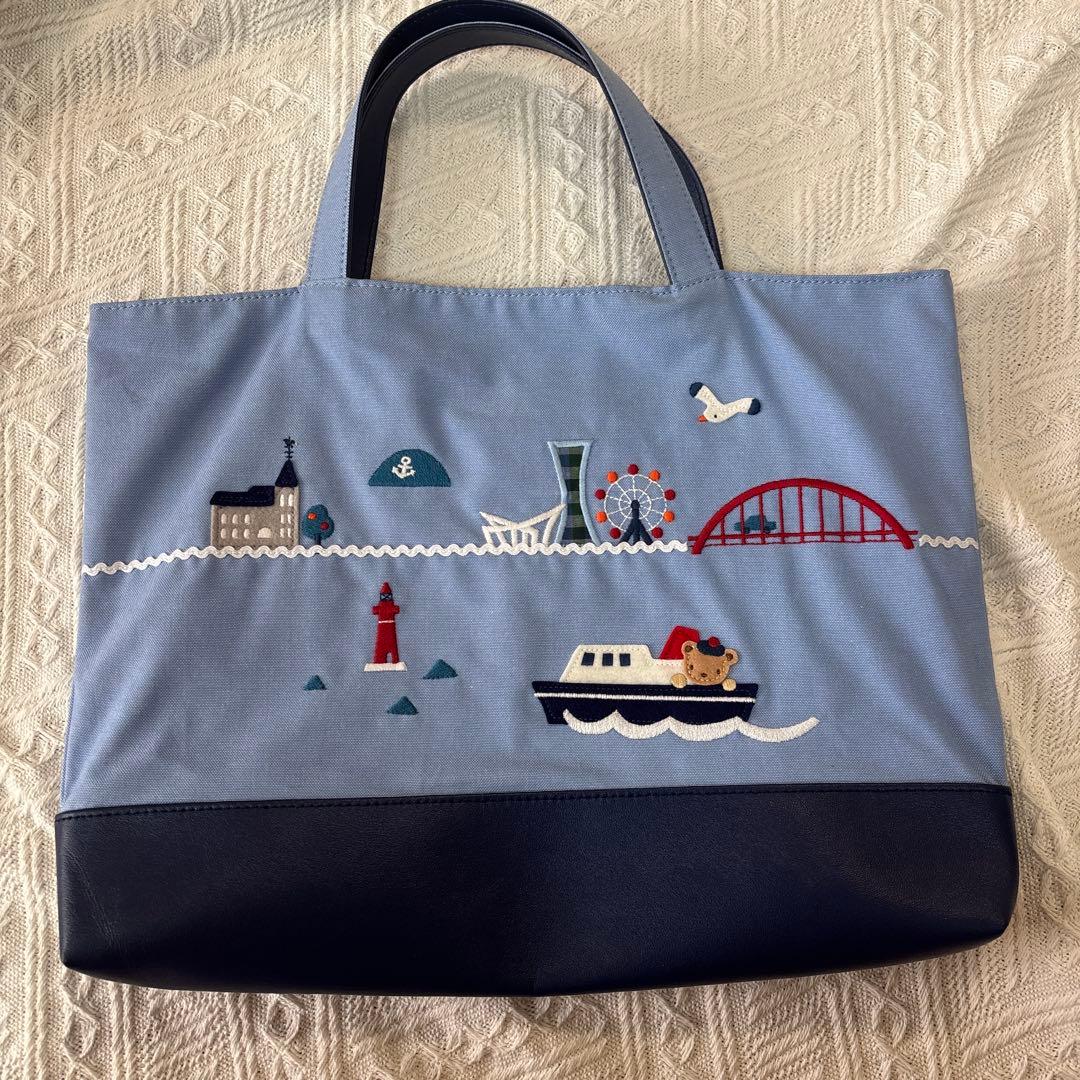 kao様　familiar ファミリア 神戸本店 さんちか店限定 トートバッグ