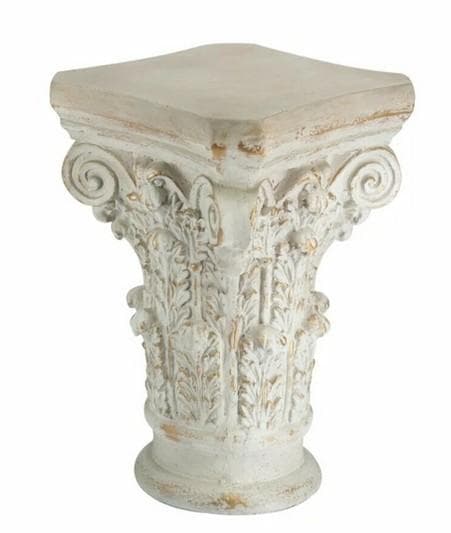 コラム 円柱 花台 ヨーロピアン アンティーク シャビー AN-77901