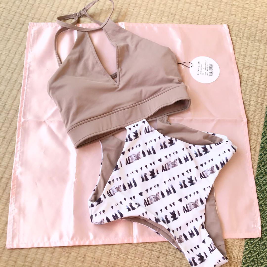 新品未使用　2020ss ALEXIASTAM ワンピースビキニ　Sサイズ