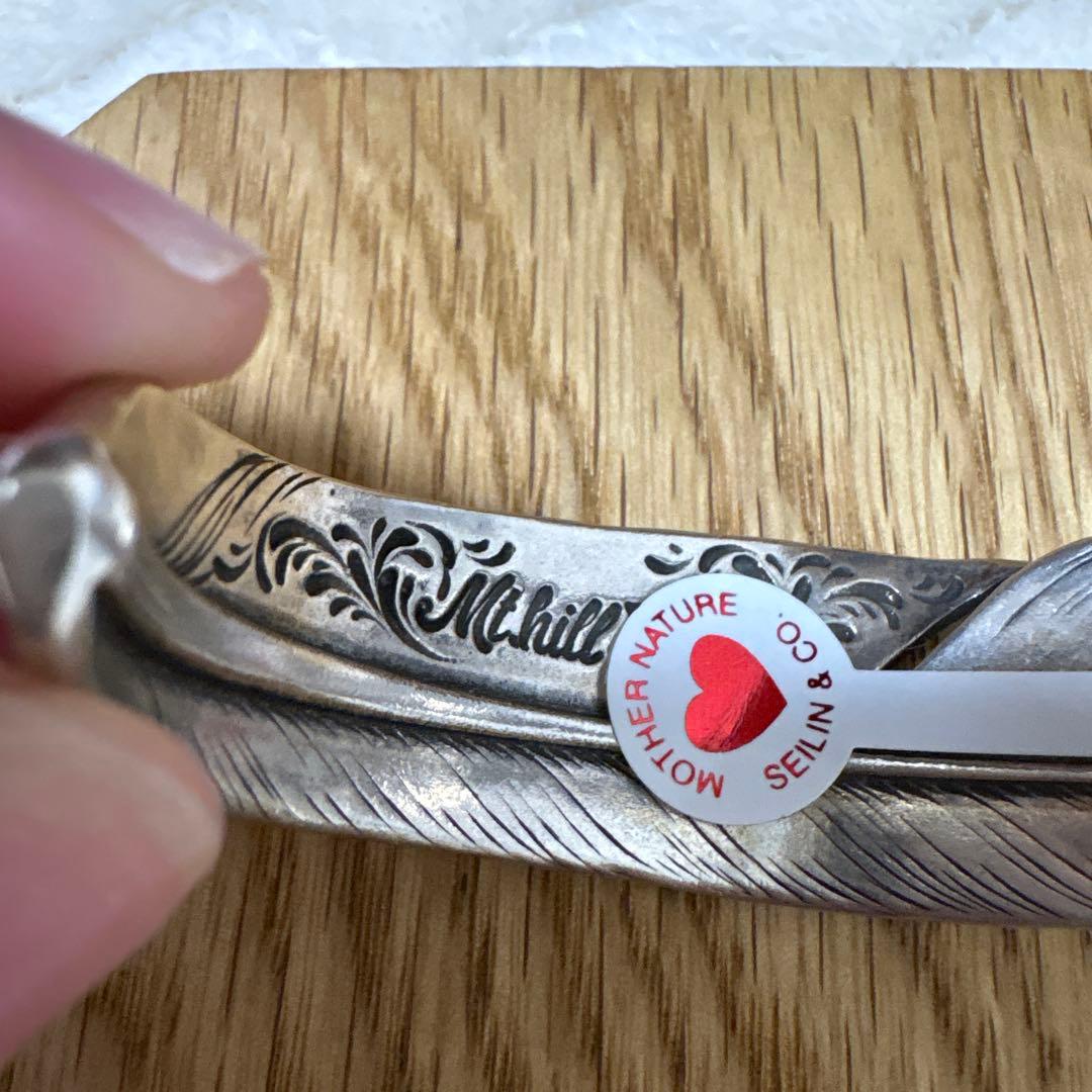 Mt.hill マウントヒル　シルバーバングル　新品