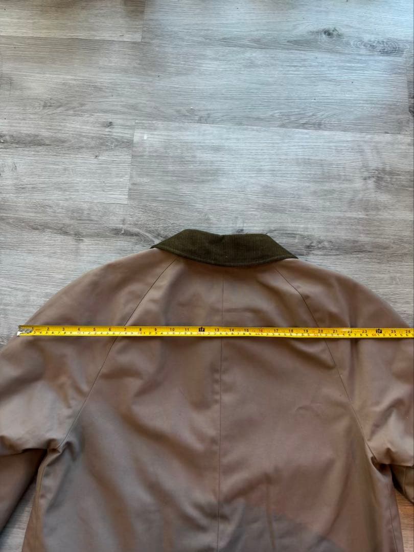 Grenfell 英国製 バルマカーンコート チェック裏地 ベージュ#464