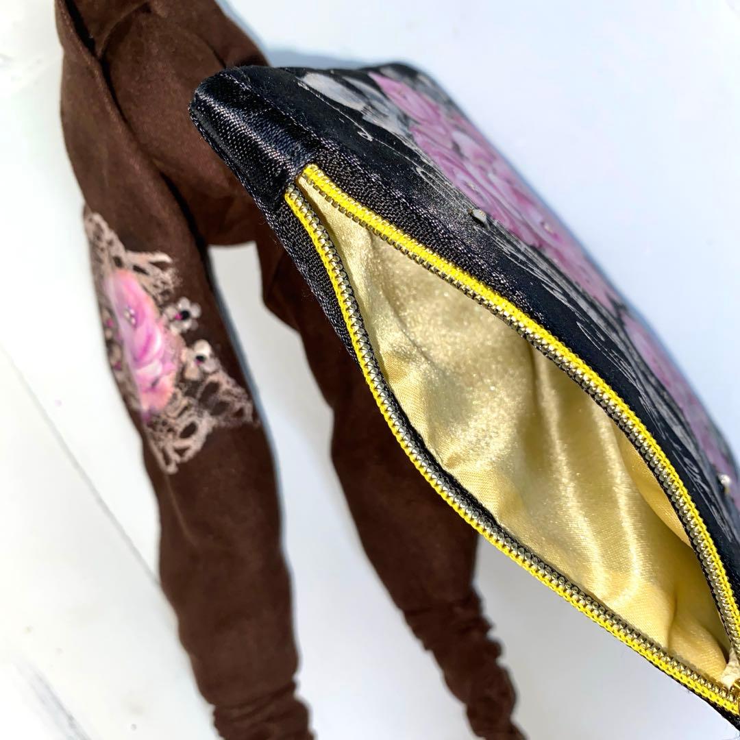 掛け時計　他おまとめ　薔薇　手描き　トールペイント