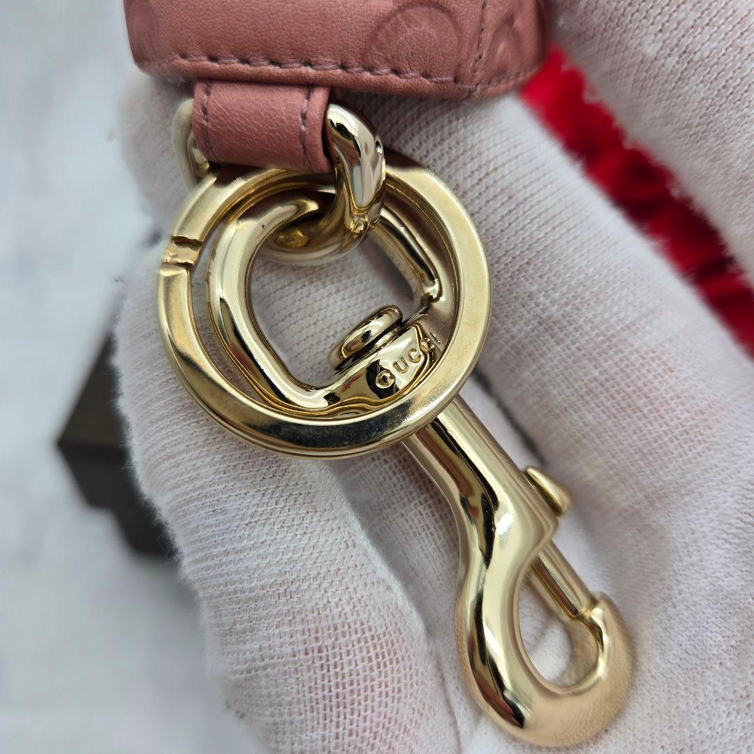 【未使用に近い】 GUCCI グッチ キーホルダー キーリング キャップ 帽子