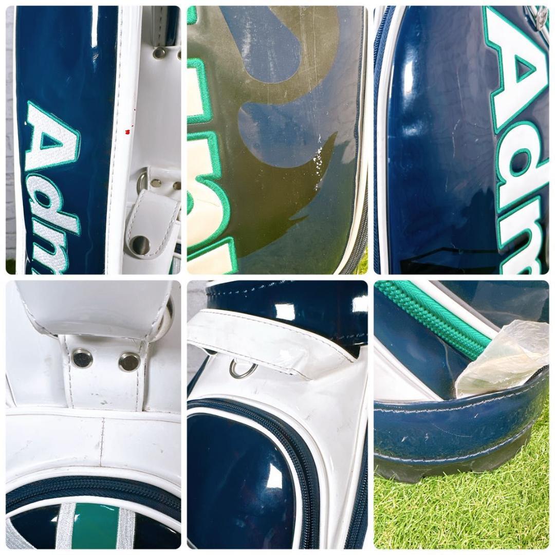 Admiral アドミラル キャディバッグ エナメル 9型 ユニオンジャック