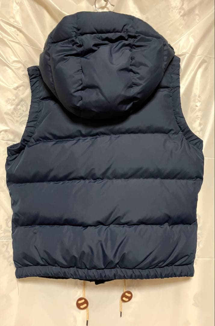 Polo Ralph Lauren フード付ダウンベストＳ美品ポロラルフローレン