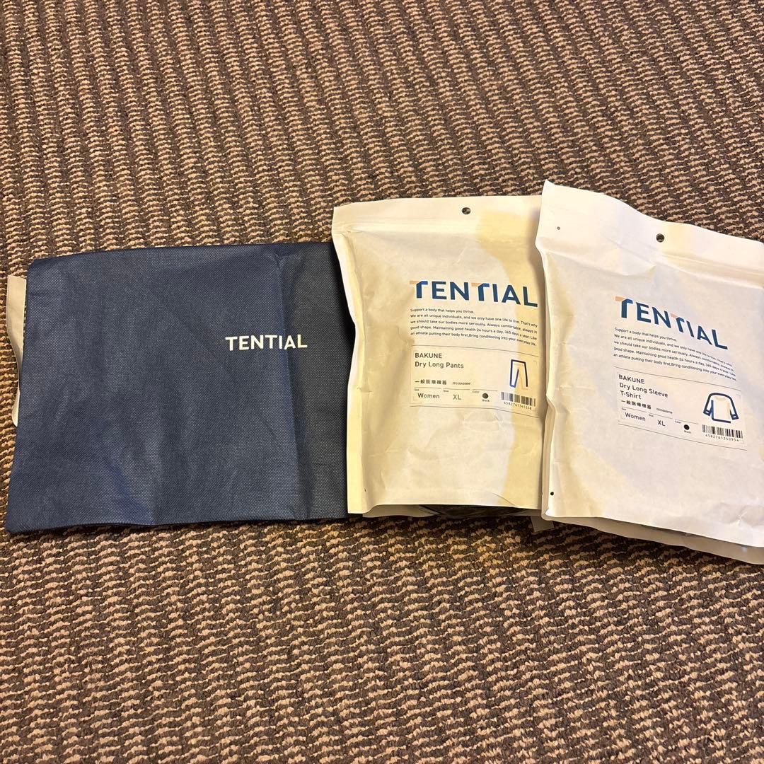 TENTIAL BAKUNE ドライロングパンツ・Tシャツ XLセット