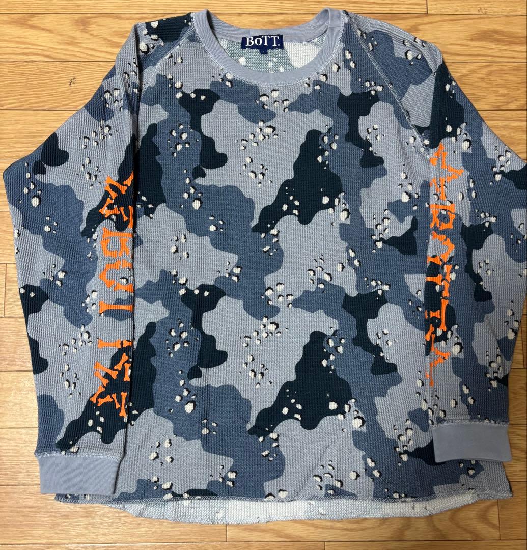 トップス Bott bones camo thermal