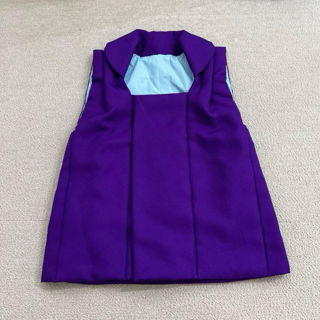 被布　三歳　紫