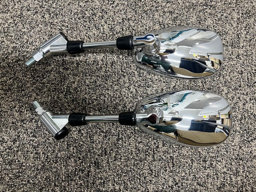 【新車外し品】ヤマハドラッグスター400純正ミラー