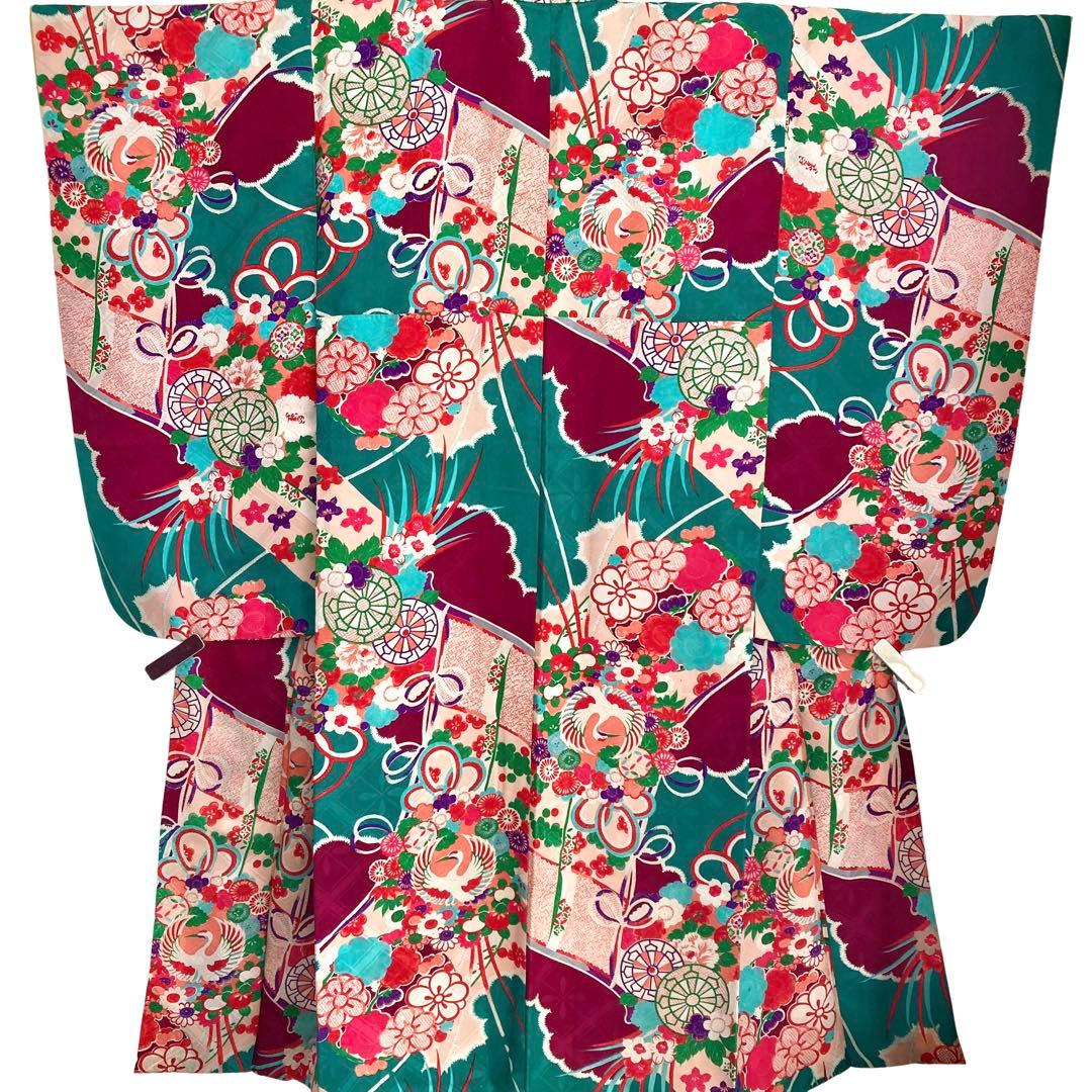 2点　r0000 です★レトロ　アンティーク　女の子　子供着物　NO50