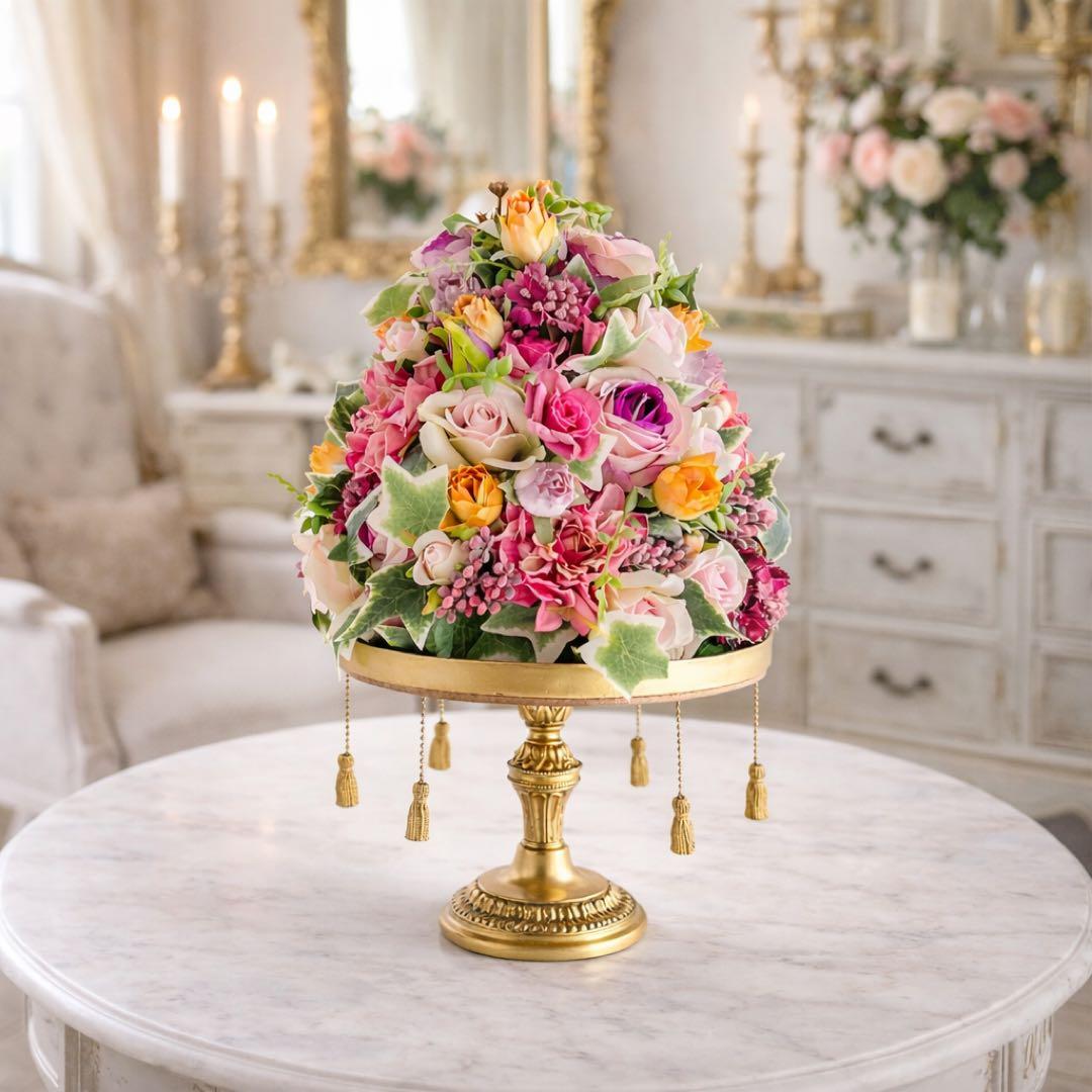 祝福の日に咲く森の花｜高級フラワーアレンジメント｜光触媒フラワー アートフラワー