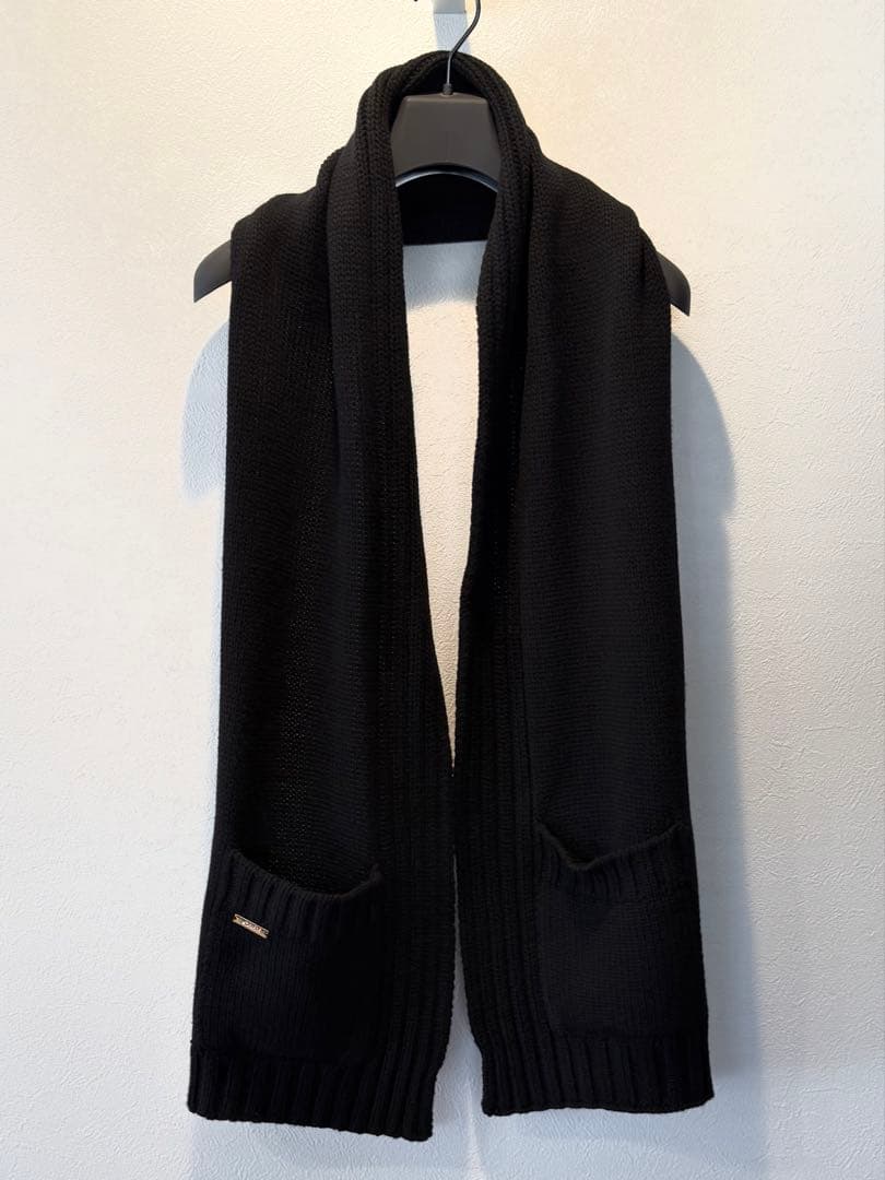 moorer カシミヤマフラー pocket cws