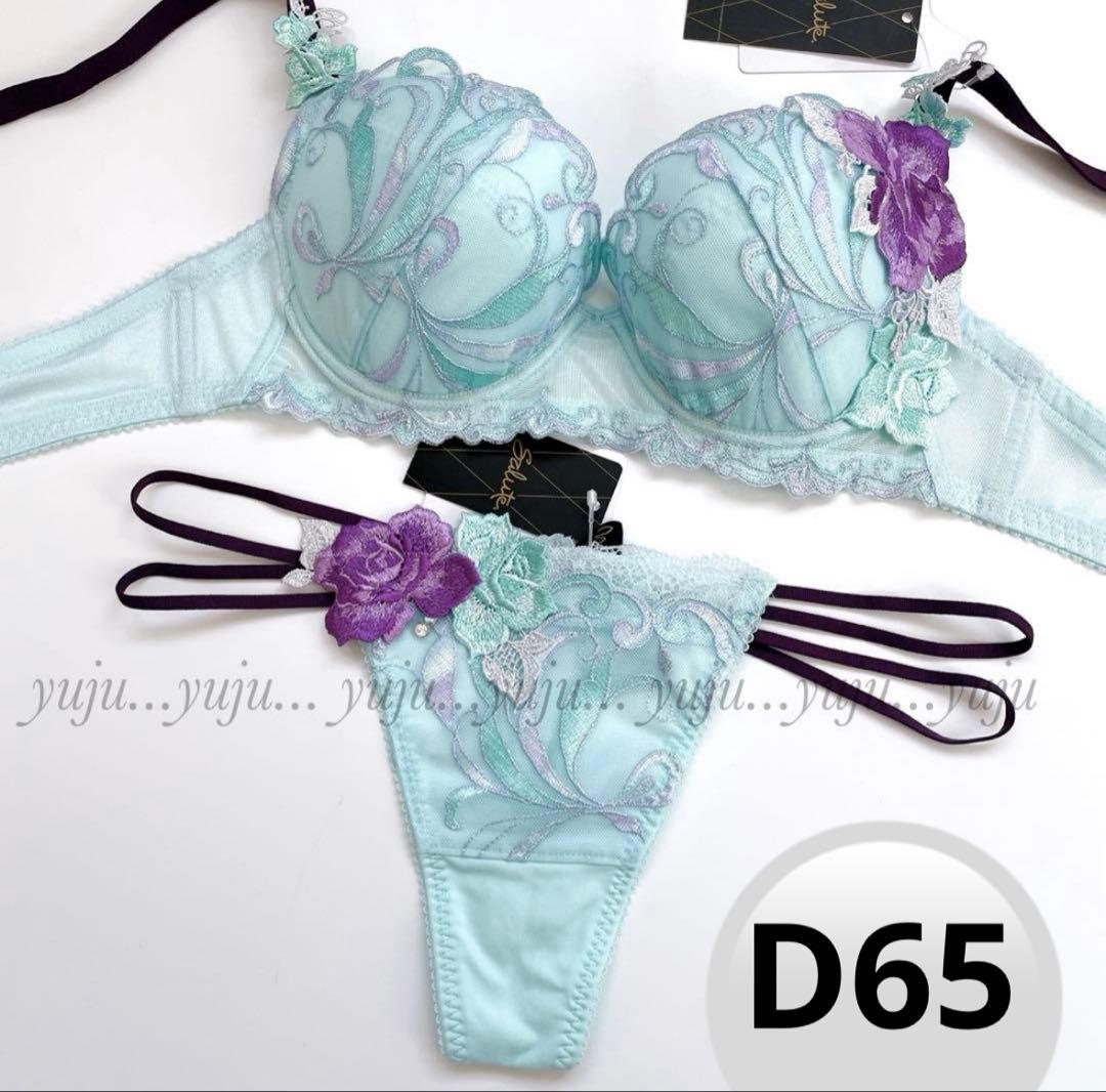 ワコール/サルート 66グループ 新品タグ付 P-upブラTバックD65 TU